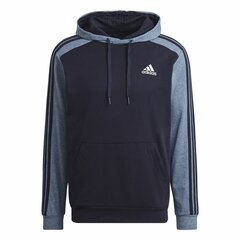 Толстовка с капюшоном мужская Adidas Mélange French Terry Темно-синий цена и информация | Мужские толстовки | 220.lv