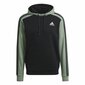 Vīriešu Sporta Krekls ar Kapuci Adidas Essentials Mélange French Terry Melns cena un informācija | Vīriešu jakas | 220.lv