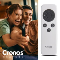 Cronos Synthelith Pro CRP-500TWP 500W infrasarkanais sildītājs pelēks ar Wi-Fi un tālvadības pulti cena un informācija | Sildītāji | 220.lv