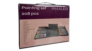 Zīmēšanas komplekts Maaleo, 208d. cena un informācija | Modelēšanas un zīmēšanas piederumi | 220.lv