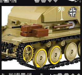 COBI - Конструктор Marder III Sd.Kfz.139 Company of Heroes 3, 1/35, 3050 цена и информация | Конструкторы и кубики | 220.lv