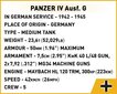 Konstruktors Cobi Company Of Heroes 3 Panzer IV Ausf. G 3045, 610 gab. цена и информация | Konstruktori | 220.lv