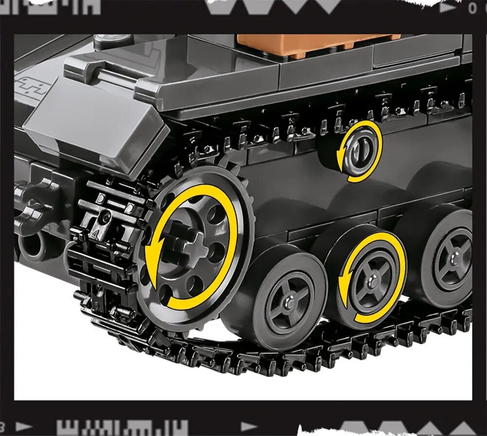 Konstruktors Cobi Company Of Heroes 3 Panzer IV Ausf. G 3045, 610 gab. cena un informācija | Konstruktori | 220.lv