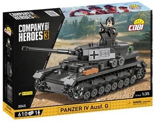 COBI - Конструктор Panzer IV Ausf. G Company of Heroes 3, 1/35, 3045 цена и информация | Конструкторы и кубики | 220.lv