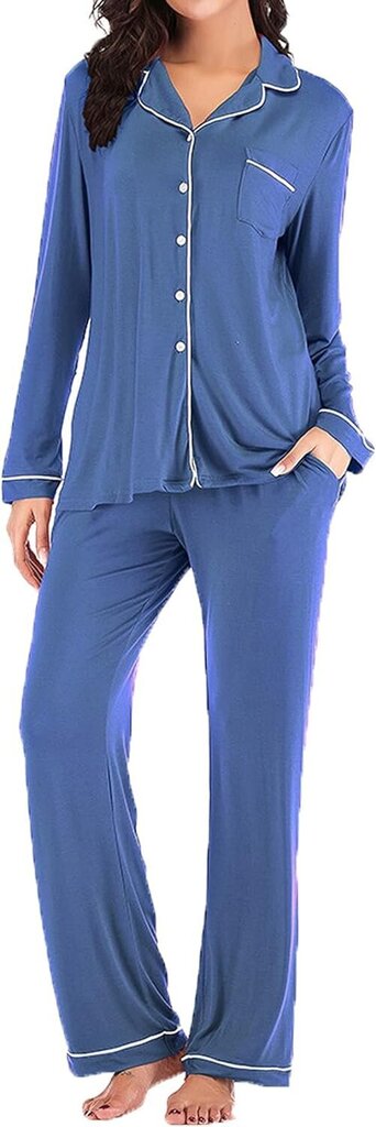 Pidžamu komplekts Need 4You, gaiši zils Sievietēm цена и информация | Naktskrekli, pidžamas | 220.lv