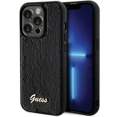 Guess GUHCP13LPMSDGSK iPhone 13 Pro | 13 6.1" czarny|black hardcase Disco Metal Script цена и информация | Чехлы для телефонов | 220.lv