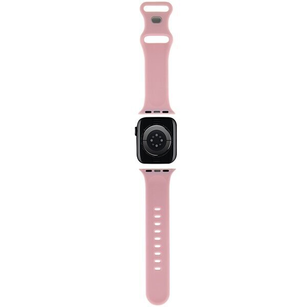 Hello Kitty HKAWMSCHBLP Apple Watch 38|40|41mm pink cena un informācija | Viedpulksteņu un viedo aproču aksesuāri | 220.lv