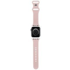 Hello Kitty Pasek HKAWMSDGPTP Apple Watch 38|40|41mm różowy|pink strap Silicone Tags Graffiti цена и информация | Аксессуары для смарт-часов и браслетов | 220.lv