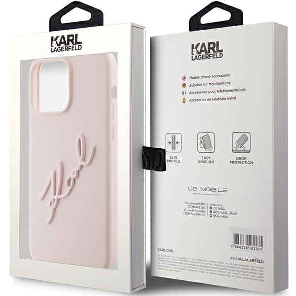 Karl Lagerfeld iPhone 15 Pro Max цена и информация | Telefonu vāciņi, maciņi | 220.lv