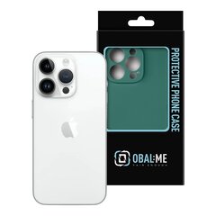 OBAL:ME Matte TPU Case for Apple iPhone 14 Pro Dark Green цена и информация | Чехлы для телефонов | 220.lv