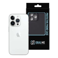 OBAL:ME Matte TPU Case for Apple iPhone 14 Pro Max Black цена и информация | Чехлы для телефонов | 220.lv