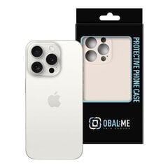 OBAL:ME Matte TPU Case for Apple iPhone 15 Pro Beige цена и информация | Чехлы для телефонов | 220.lv