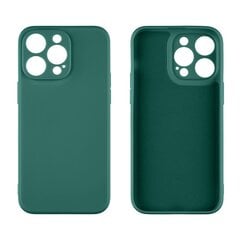 OBAL:ME Matte TPU Case for Apple iPhone 15 Pro Max Dark Green цена и информация | Чехлы для телефонов | 220.lv