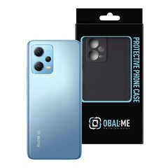 OBAL:ME Matte TPU Case for Xiaomi Redmi Note 12 5G Black цена и информация | Чехлы для телефонов | 220.lv