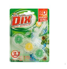 Вставки для унитаза DIX 3D Pine Fresh, 40г цена и информация | Очистители | 220.lv