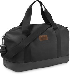 Легкая дорожная сумка Zagatto, 40x20x25 см, черная цена и информация | Чемоданы, дорожные сумки | 220.lv
