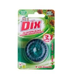 DIX Таблетки для туалета Pine Fresh, 1шт./50г цена и информация | Чистящие средства | 220.lv