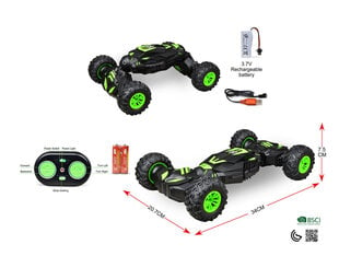Радиоуправляемый автомобиль Stunt Car цена и информация | Конструктор автомобилей игрушки для мальчиков | 220.lv