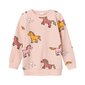 Meiteņu džemperis Name It 13222192 284433, rozā cena un informācija | Jakas, džemperi, žaketes, vestes meitenēm | 220.lv