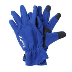 Huppa bērnu pavasara-rudens vilnas pirkstaiņi AAMU, zili цена и информация | Шапки, перчатки, шарфы для мальчиков | 220.lv