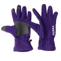 Huppa bērnu pavasara-rudens vilnas pirkstaiņi AAMU, plūmju violeti цена и информация | Шапки, перчатки, шарфы для девочек | 220.lv