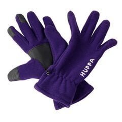 Huppa флисовые перчатки Aamu 82590000*70073, тёмно-лиловый 4741632052826 цена и информация | Шапки, перчатки, шарфы для девочек | 220.lv