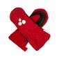 Huppa bērnu softshell pavasara-rudens pirkstaiņi SIVA, sarkani cena un informācija | Cepures, cimdi, šalles meitenēm | 220.lv