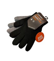 2 пары детских перчаток Icepeak Highland Jr 52858-2*990, черные/серые, 6438513906573 цена и информация | Шапки, перчатки, шарфы для мальчиков | 220.lv