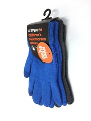 Вязаные детские перчатки Icepeak, 2 пары Highland Jr / Kd 52855-8*350, серые+синие, 6438513176433 цена и информация | Шапки, перчатки, шарфы для мальчиков | 220.lv