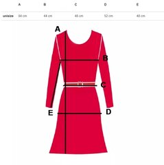 Платье женское, серое цена и информация | Платья | 220.lv