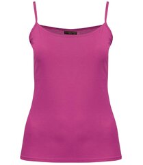 Женская однотонная футболка, темно-розовая  цена и информация | Футболка женская | 220.lv