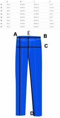 Plānas elastīgas 3/4 bikses ar gumiju 7933-J цена и информация | Женские брюки | 220.lv