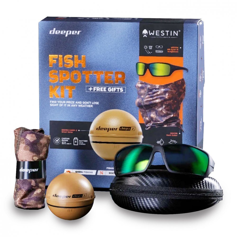 Zivju uzraudzības komplekts Deeper Fish Spotter Kit цена и информация | Citi makšķerēšanas piederumi | 220.lv