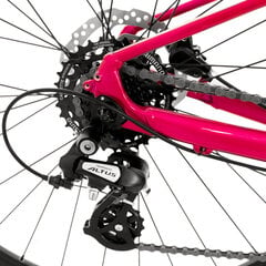Kalnu velosipēds Rock Machine 27.5 Catherine 40-27, rozā cena un informācija | Velosipēdi | 220.lv