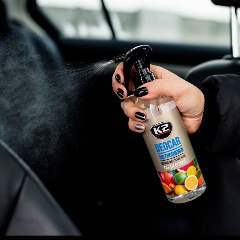 K2 DEOCAR FRESH CITRUS 250ML - Lufterfrischer cena un informācija | Auto gaisa atsvaidzinātāji | 220.lv