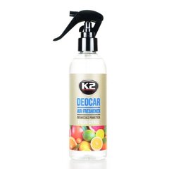 K2 DEOCAR FRESH CITRUS 250ML - Lufterfrischer цена и информация | Освежители воздуха для салона | 220.lv