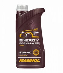 Motoreļļa Mannol Energy Formula PD 5W-40 API SN/SM/CF, 1 L cena un informācija | Motoreļļas | 220.lv