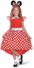 Karnevāla kostīms Disney Minnie Mouse, 109-123 cm цена и информация | Карнавальные костюмы, парики и маски | 220.lv