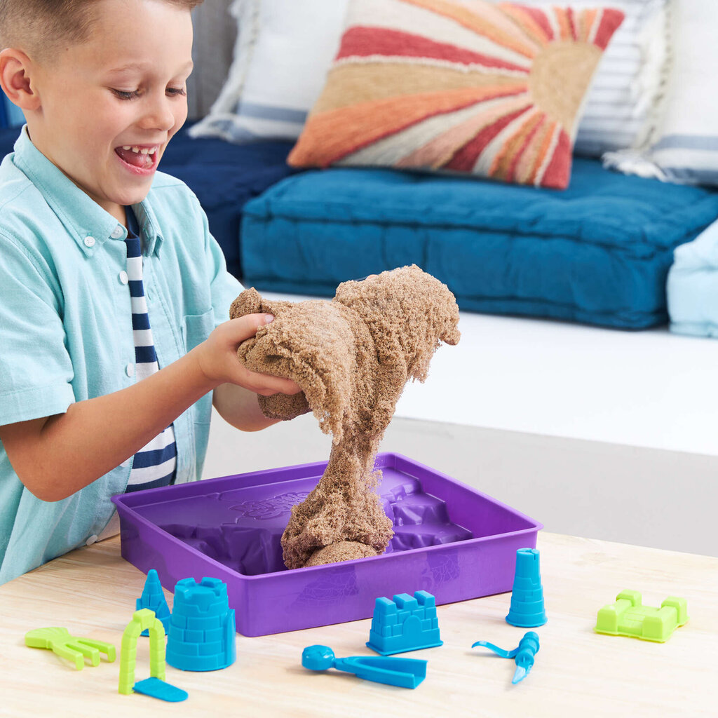 Kinētisko smilšu komplekts Spin Master Kinetic Sand цена и информация | Modelēšanas un zīmēšanas piederumi | 220.lv