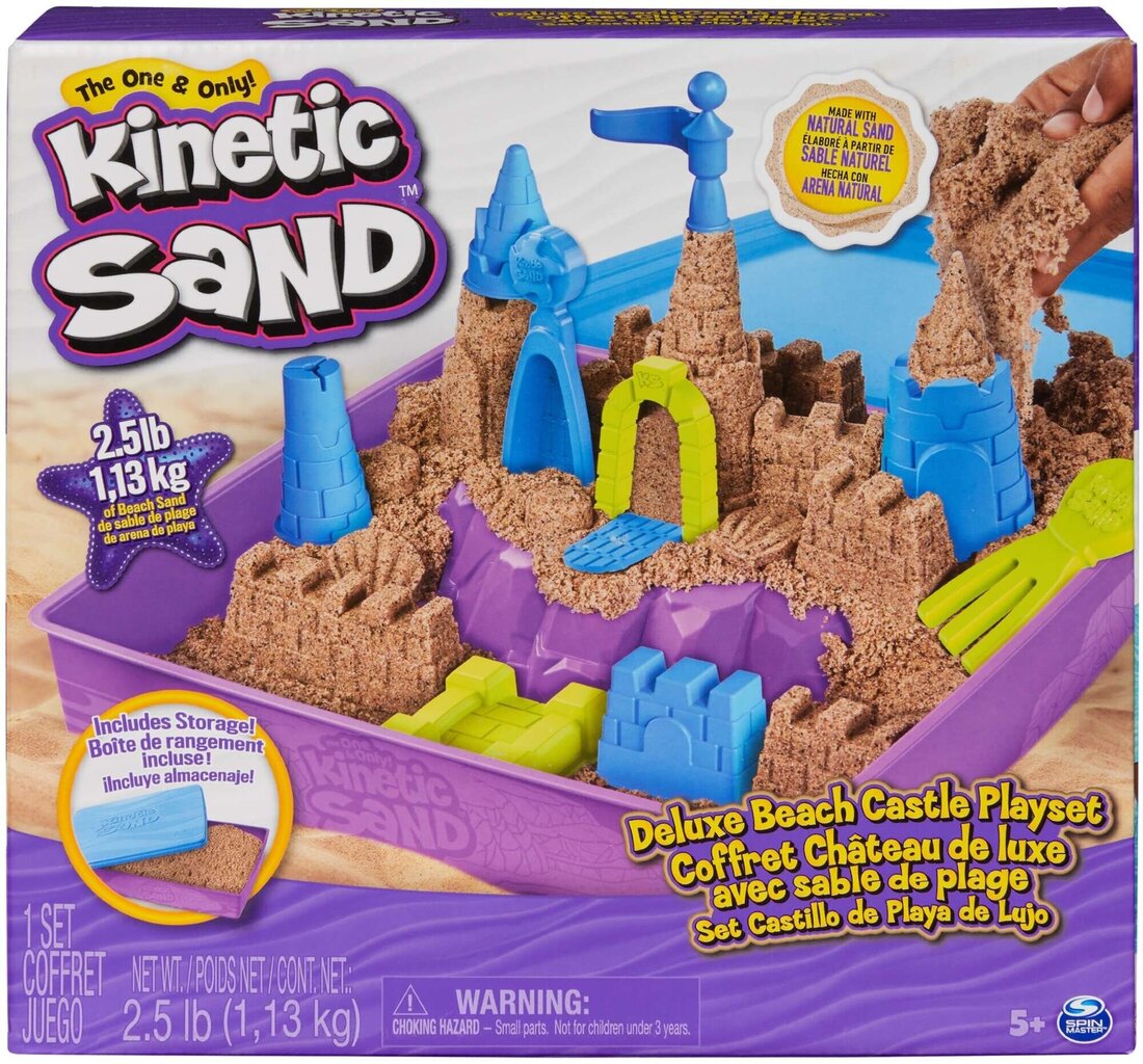 Kinētisko smilšu komplekts Spin Master Kinetic Sand цена и информация | Modelēšanas un zīmēšanas piederumi | 220.lv