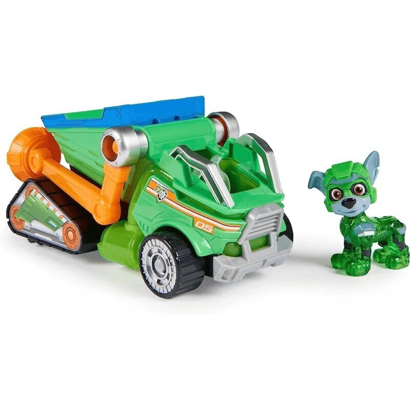 Figūra ar mašīnu Spin Master Paw Patrol Rocky цена и информация | Rotaļlietas zēniem | 220.lv