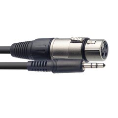 Stagg XLR 3,5 мм, 1 м цена и информация | Кабели и провода | 220.lv