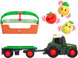 Komplekts ABC Freddy Augļu piekabe Interaktīvā traktora skaņas gaisma cena un informācija | Rotaļlietas meitenēm | 220.lv