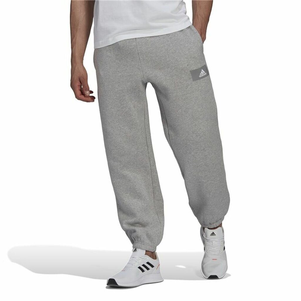 Pieaugušo bikses Adidas Essentials FeelVivid Pelēks Vīriešu cena un informācija | Sporta apģērbs vīriešiem | 220.lv