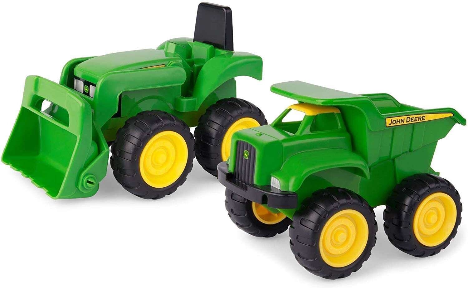 Rotaļu transportlīdzekļu komplekts Tomy John Deere 2 cena un informācija | Rotaļlietas zēniem | 220.lv