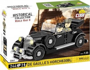 Конструктор автомобиля Cobi HC WWII De Gaulle's 1936 Horch830BL, 244 д. цена и информация | Конструкторы и кубики | 220.lv