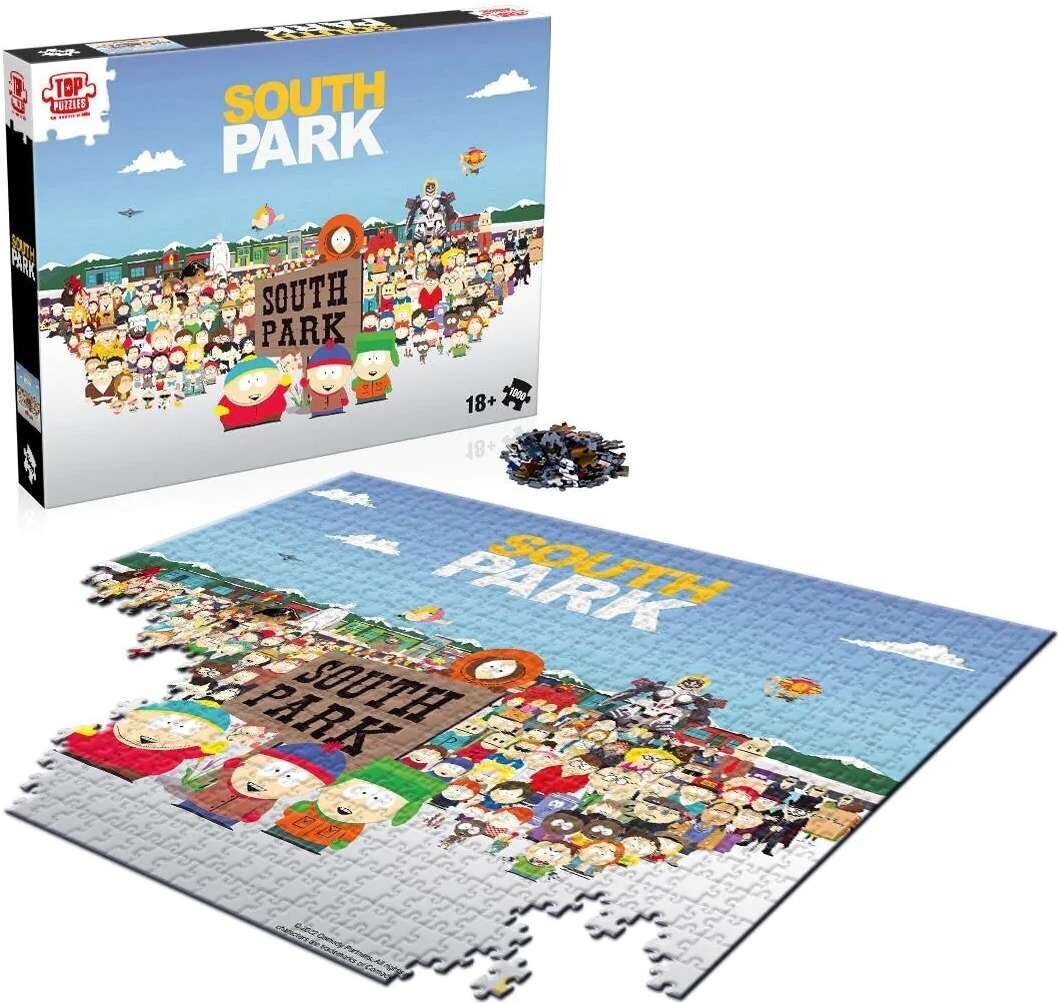 South Park Puzzle 1000 elementu uzvarētāju kustības cena un informācija | Puzles, 3D puzles | 220.lv