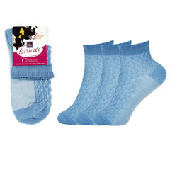 Женские носки Bisoks 22161, синие, 3 пары цена и информация | Женские носки | 220.lv