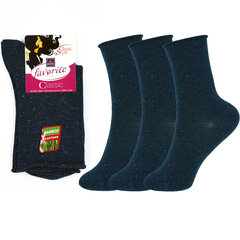 Женские носки Bisoks, 22191 зелёные, 3 пары цена и информация | Женские носки | 220.lv
