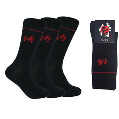 Носки Samurai Bisoks 15051, чёрные, 3 пары цена и информация | Мужские носки | 220.lv